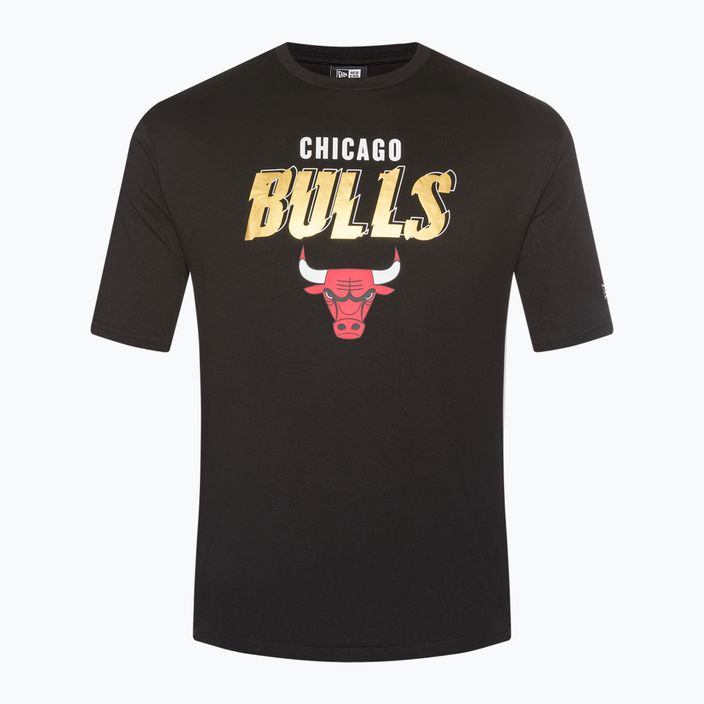 Men's New Era Team Script OS Tee Chicago Bulls black 6